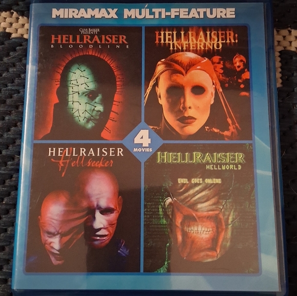 HELLRAISER 4 Movie Collection on BLU-RAY - Picture 1 of 2